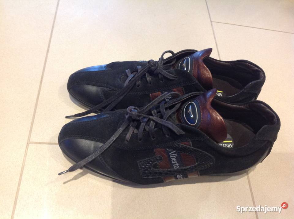Sneakersy skórzane Buty męskie ALBERTO GUARDIANI lubuskie Nowa Sól sprzedam