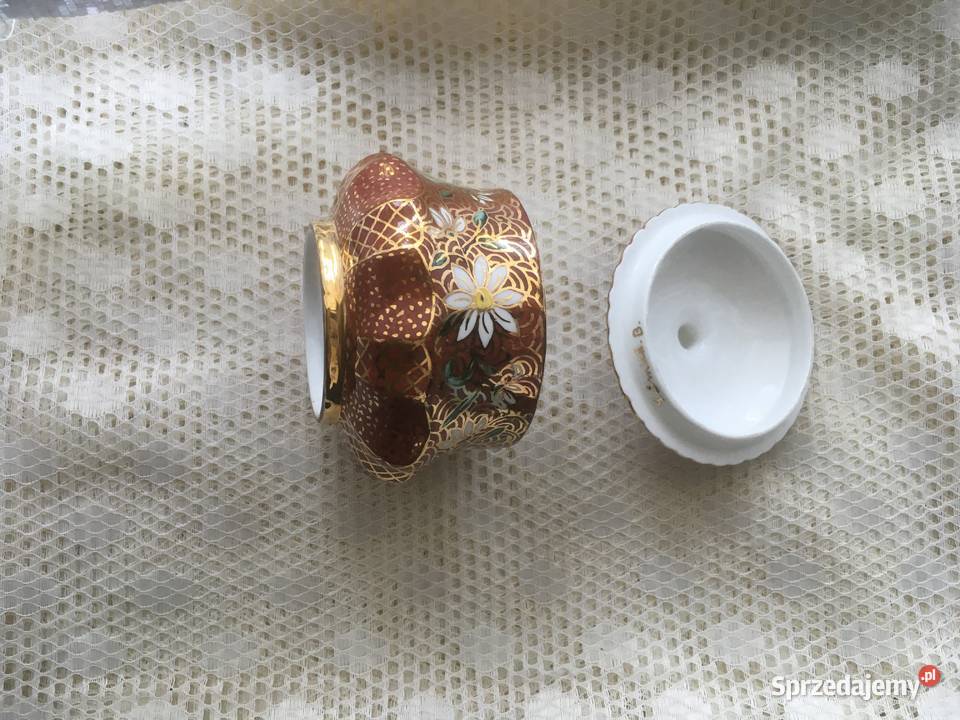 Cukiernica rumiankowa Porcelana i szkło Kraków