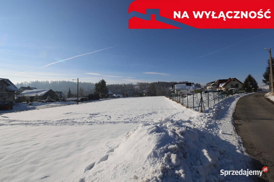 Wymiarowe działki budowlane w Krośnicy Krośnica