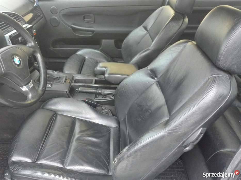 Bmw E36 28 COUPE Czarny mat Zadbana radio / CD mazowieckie Mińsk Mazowiecki