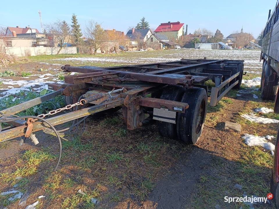 Przyczepa laweta do balotów Spier 18dmc ifa Rok produkcji 2000 Jarocin