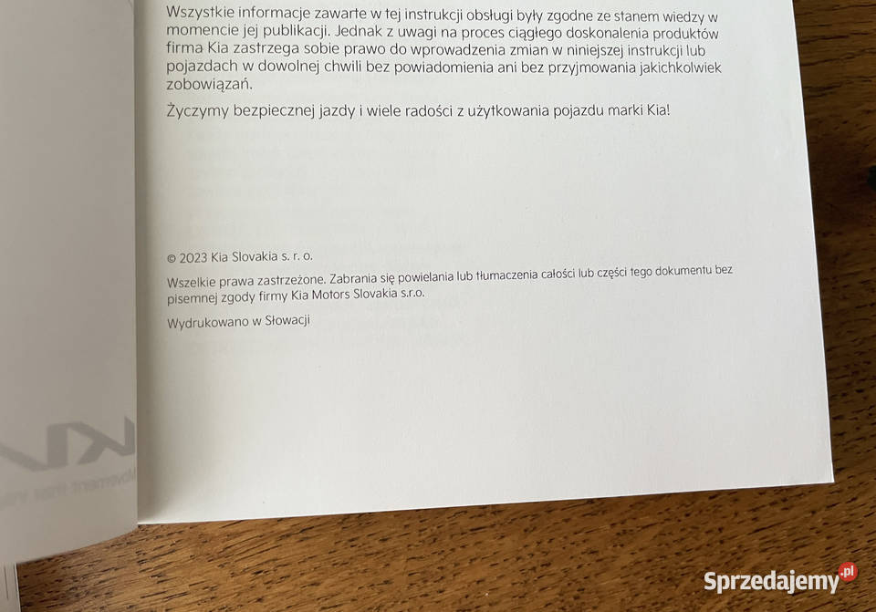 Kia Ceed III książka instrukcja obsługi etui