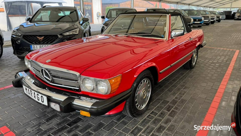Mercedes SL 560 Mercedes sl 560 R107 19721989 Mercedes-Benz Zduńska Wola