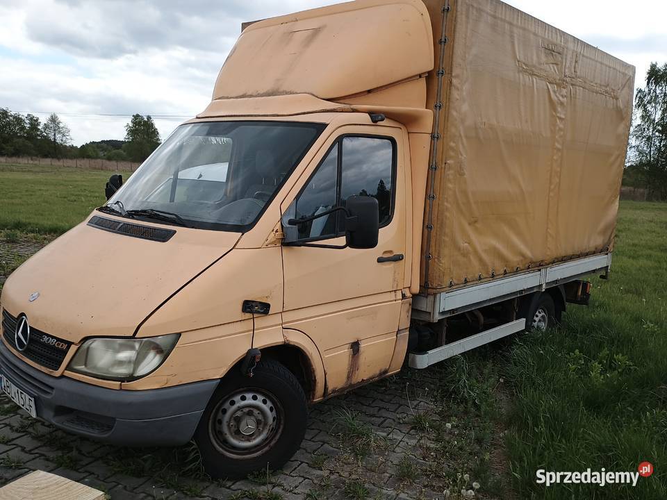 MercedesBenz Sprinter 308 CDI plandeka lubelskie Biłgoraj