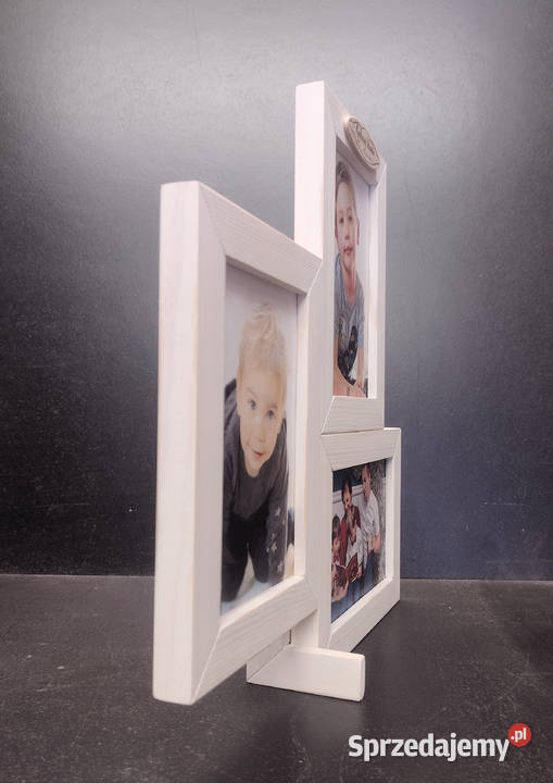 Ramka Na Zdjęcia 10x15 DREWNO Napis DEDYKACJA mazowieckie Warszawa