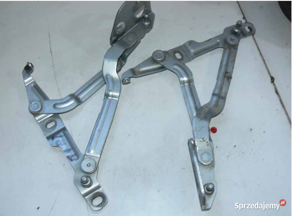 AUDI A4 B5 ZAWIASY KLAPY TYLNEJ SEDAN KOMPLET Zawiasy, bolce i prowadnice Wielkie Drogi