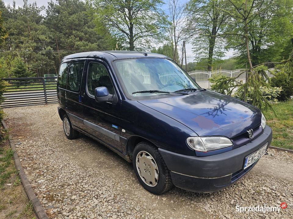 Peugeot partner 19d hak 5 osobowy Chotynin