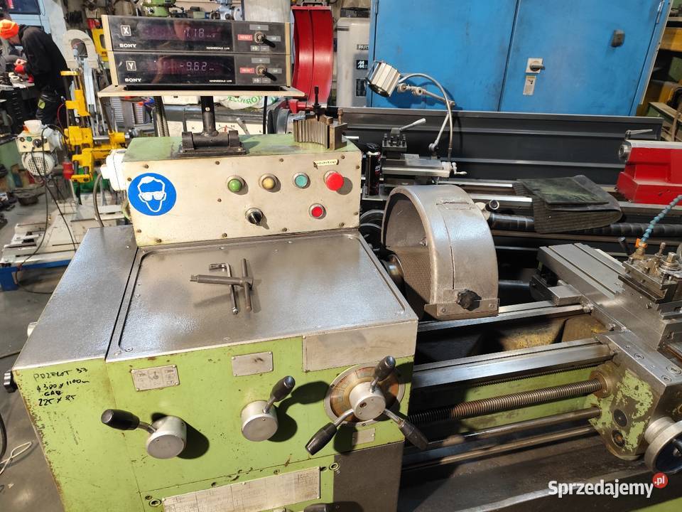 Tokarka do metalu Tum 35 x 1100 1000 liniał do Maków Podhalański
