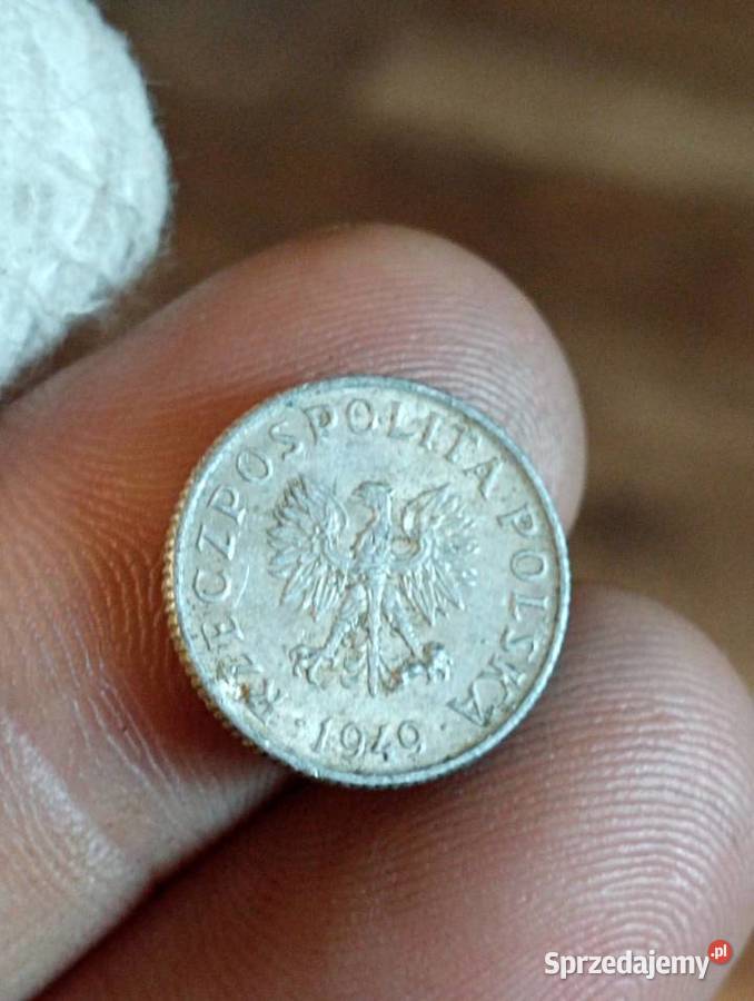 Sprzedam piaty 1 grosz 1049 r bzm Numizmatyka