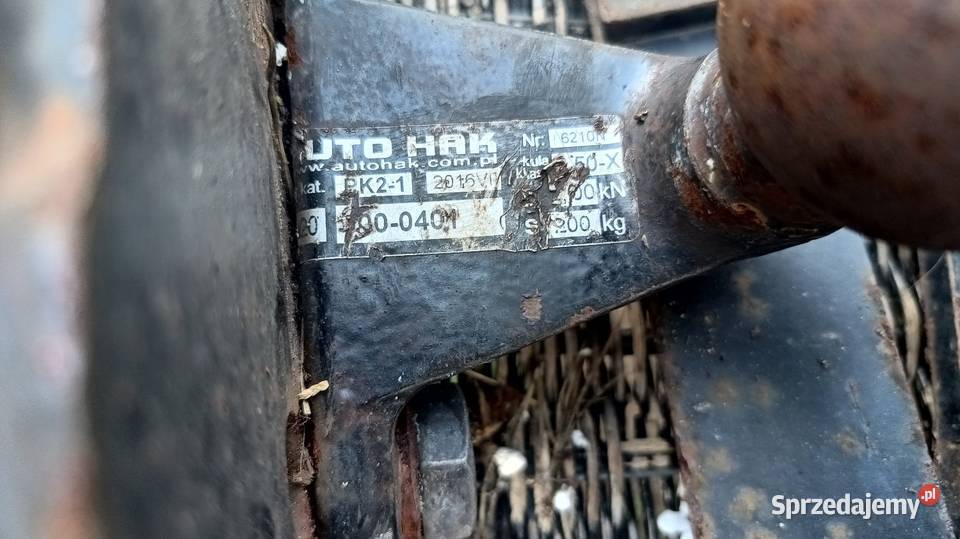 Citroen Jumper 2016 hak holowniczy Części montażowe