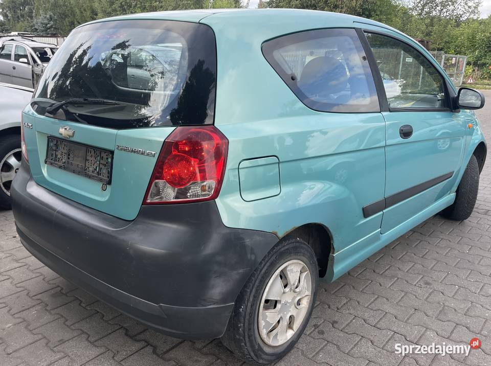 Chevrolet Kalos Aveo 12 72 kolor 03U NA CZĘŚCI Piotrków Trybunalski