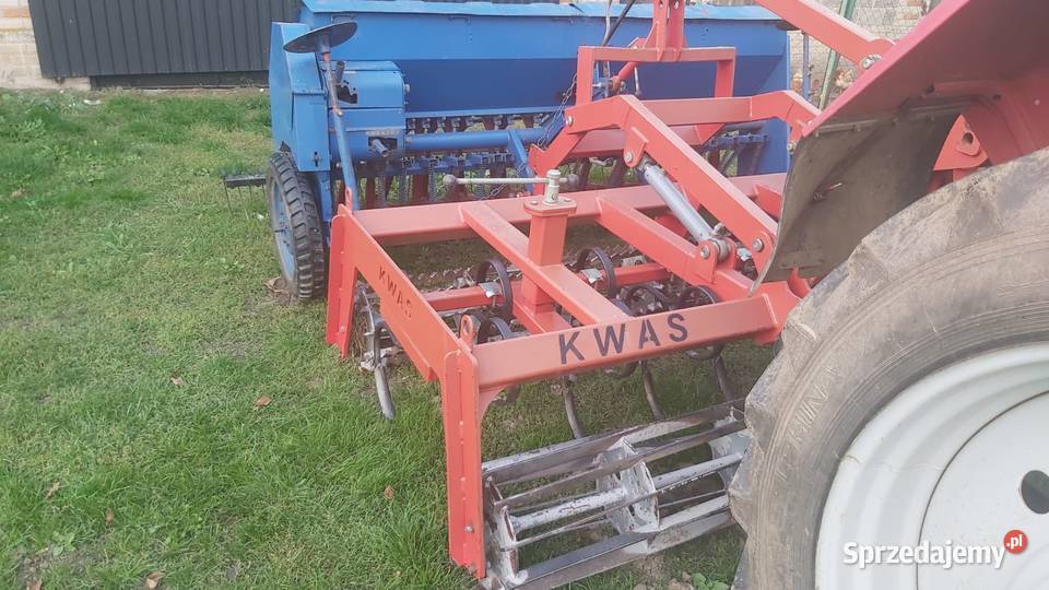 Agregat uprawowo siewny KWAS lubelskie Tomaszów Lubelski