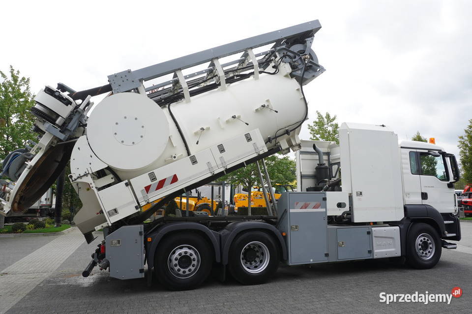 MAN TGS 26360 E6 Zabudowa WUKO Rivard 18 m3 130 tachograf Kraków