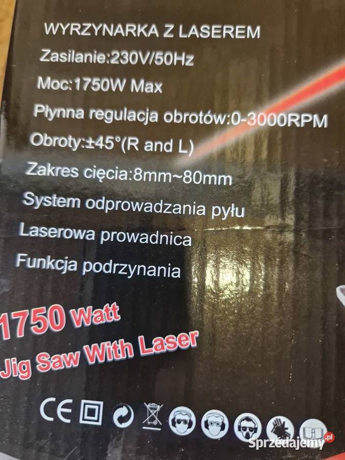 Wyrzynarka elektryczna 1750W MIDORI Japan MJ140 Głogowa sprzedam
