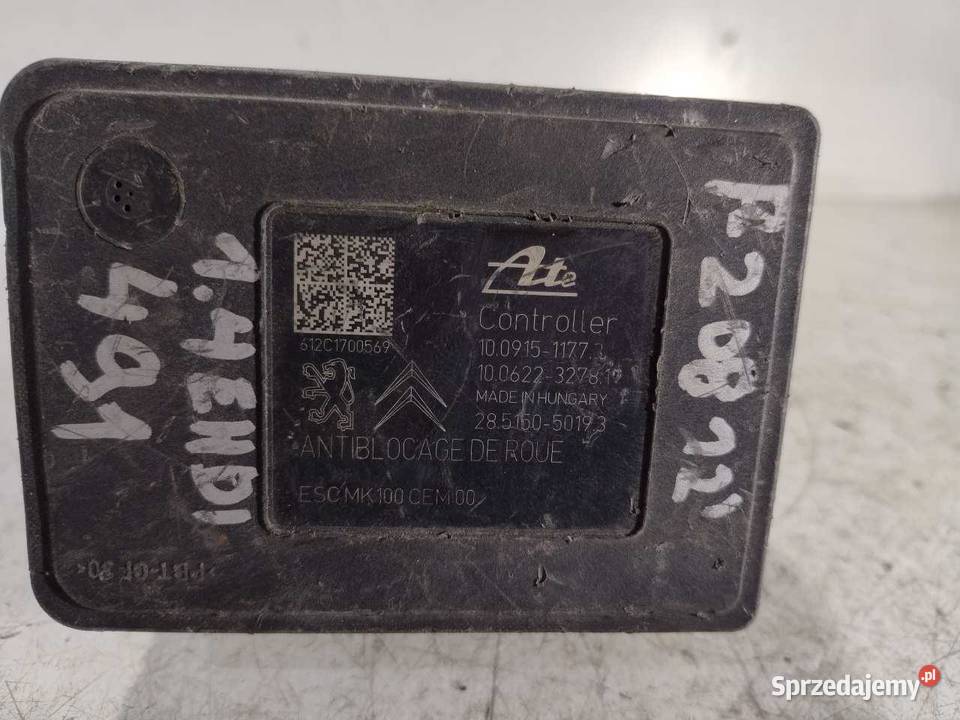 POMPA HAMULCOWA ABS PEUGEOT 208 14 E HDI osobowe
