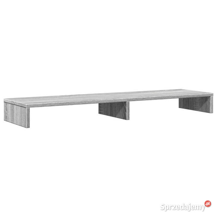 Podstawka pod monitor szary dąb sonoma 100x27x10 Pozostałe Warszawa