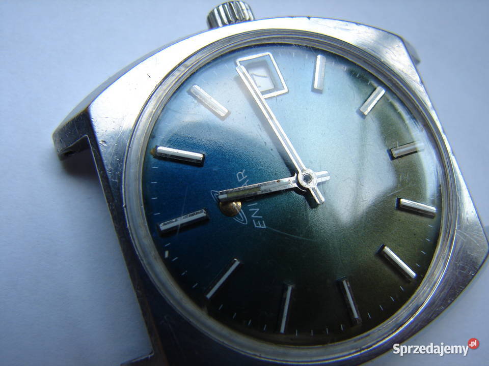 Enicar Star Jewels Szwajcarski zegarek Antyki Warszawa
