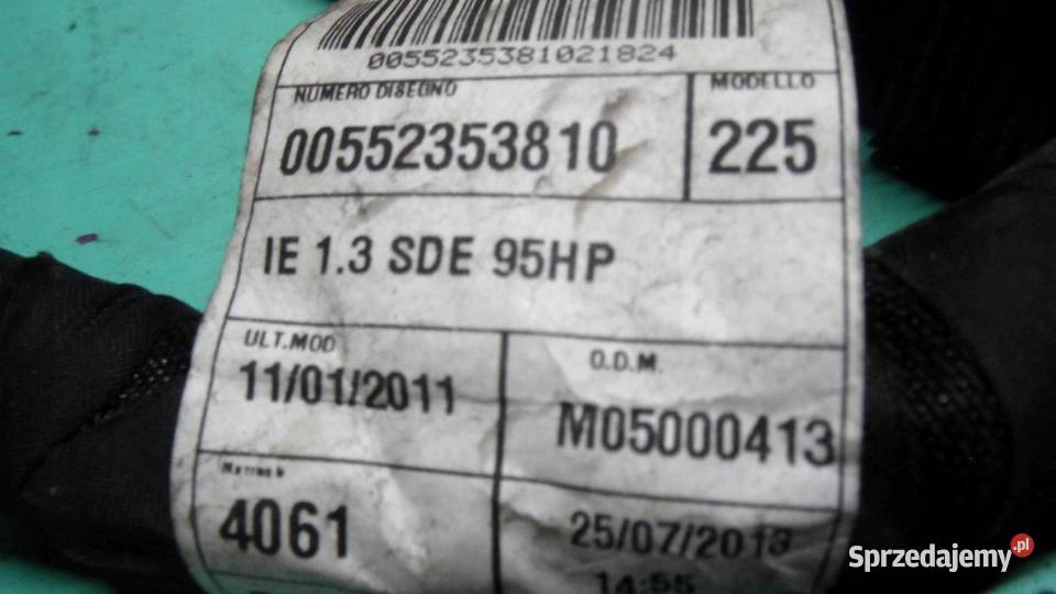 FIAT QUBO 13 MULTIJET 13r sterownik komputer Komputery świętokrzyskie