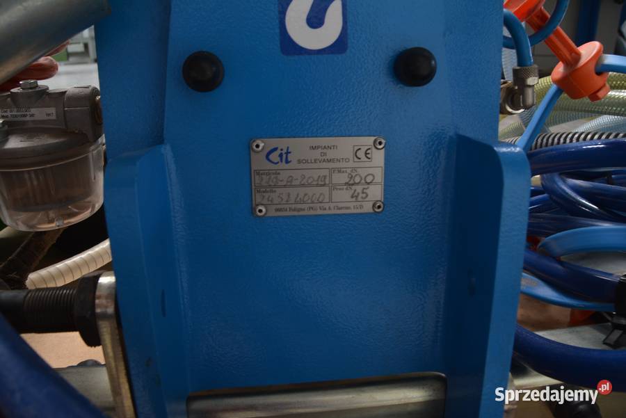 6455 ŻURAW SŁUPOWY MANIPULATOR SCM LIFTER Produkcja małopolskie Biertowice