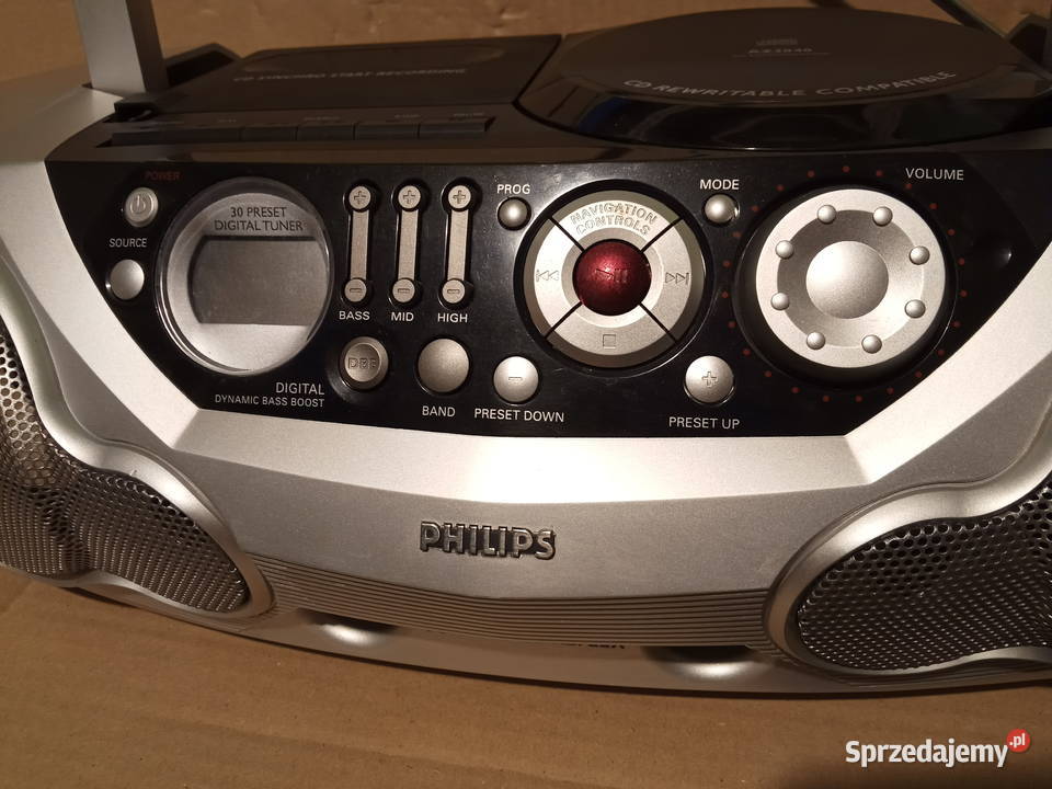 PHILIPS AZ2040 nie włącza się Radioodtwarzacze
