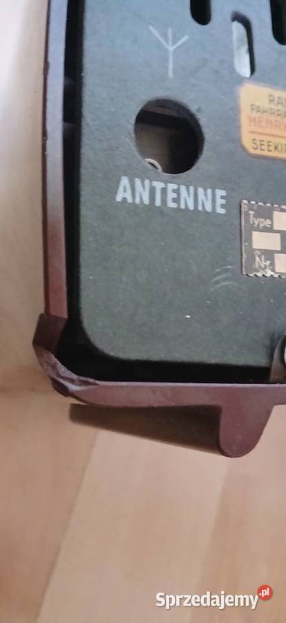 Radio lampowe firmy Hornnyphon Kraków