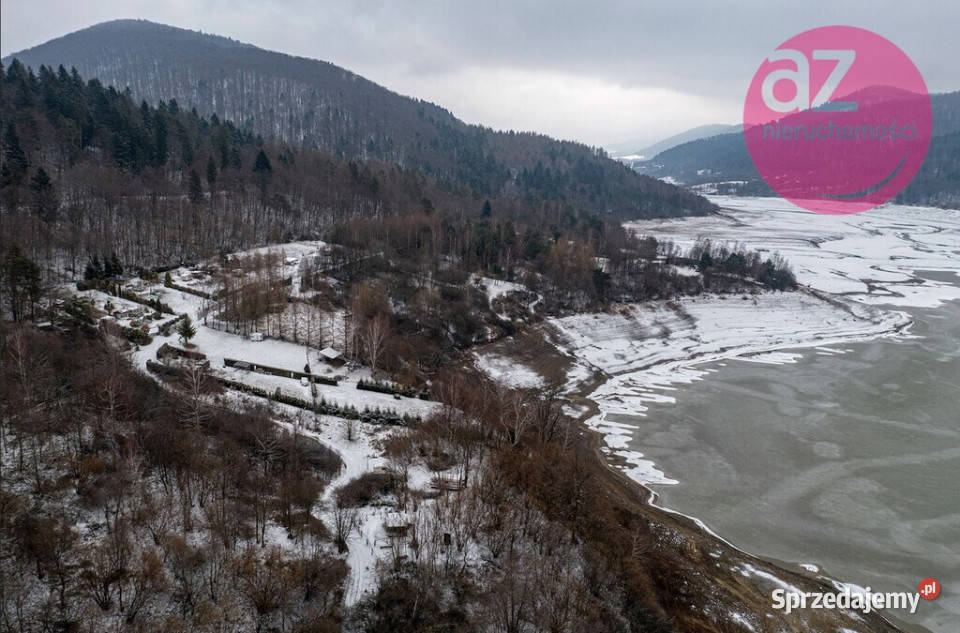 Działka z dostępem do wody Jeziorem Klimkówka