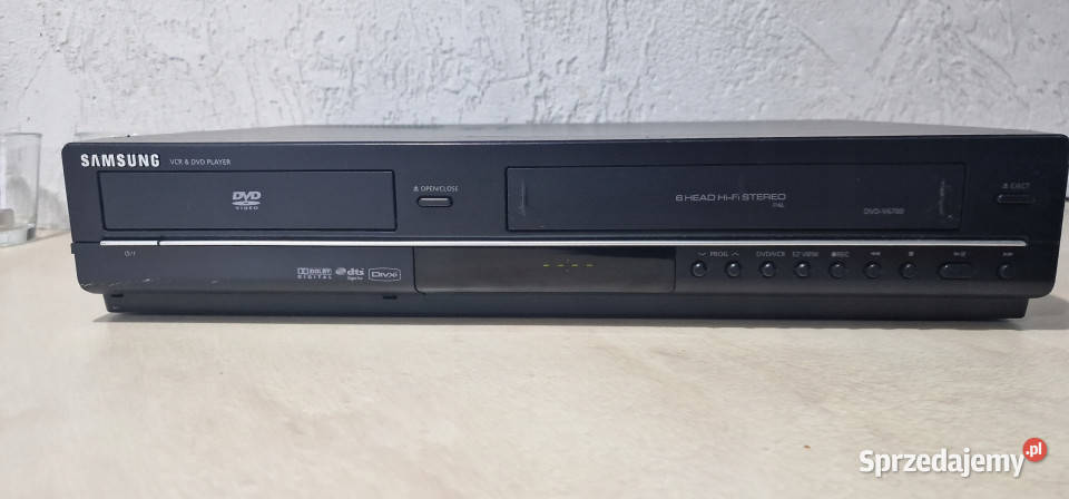 Magnetowid DVD kombo SAMSUNG DVDV6700 DVD V 6700 Magnetowidy TV i Video
