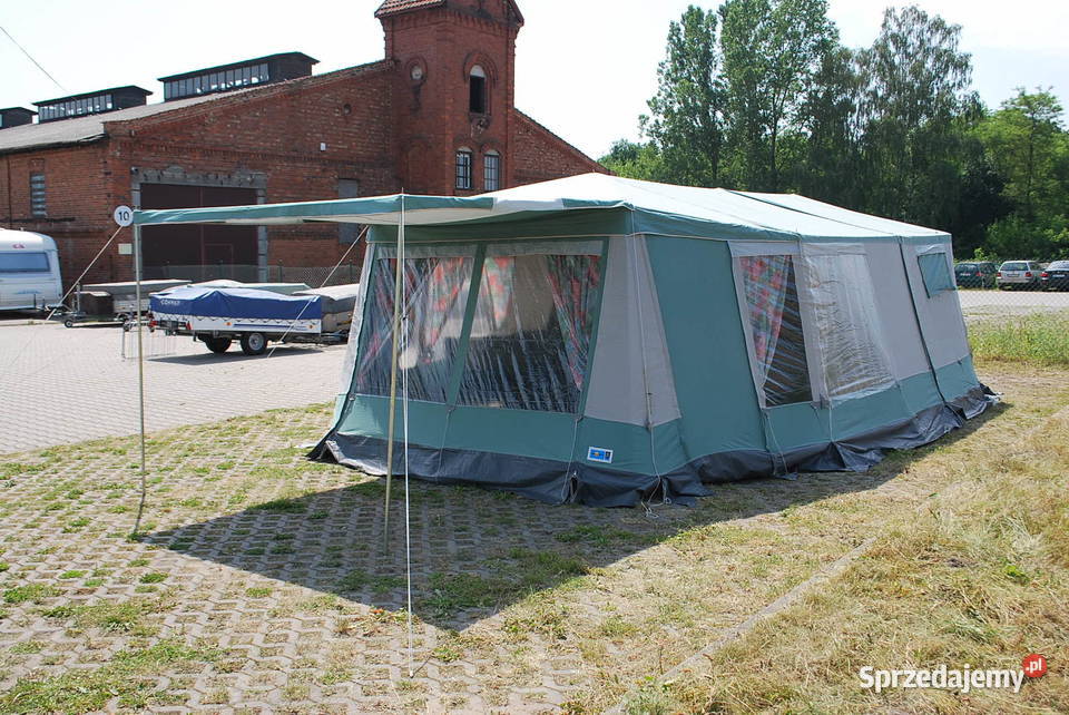 PRZYCZEPA KEMPINGOWA NAMIOTOWA ALPENKREUZER Kempingowe Grzebowilk