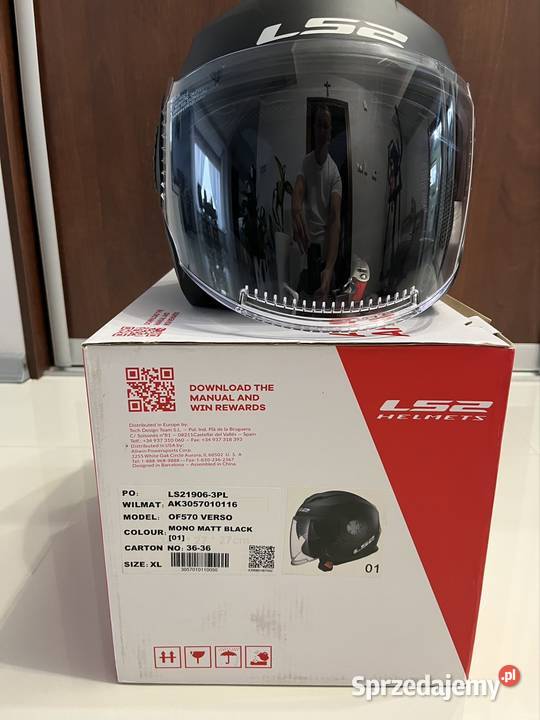 Kaski LS2 XLXXL Ruchenka