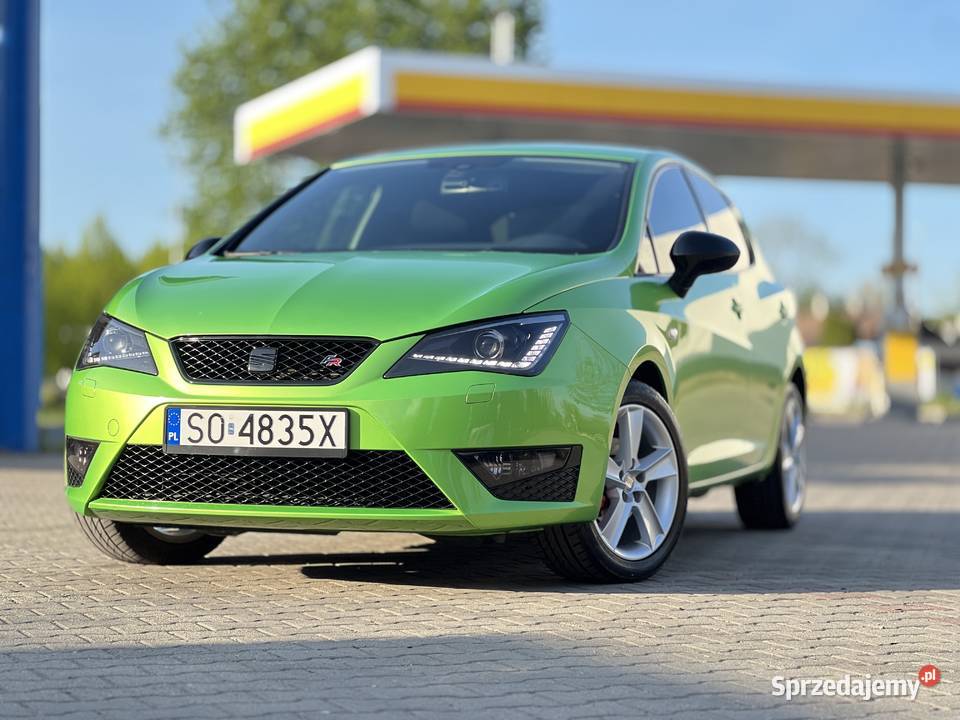 Seat Ibiza FR 12 TSI 105 Bixenon Zielony FR benzyna Sosnowiec