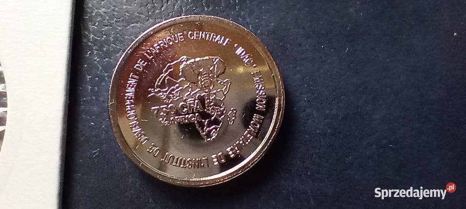 Stare monety 750 frank 2005 Kamerun Lesko