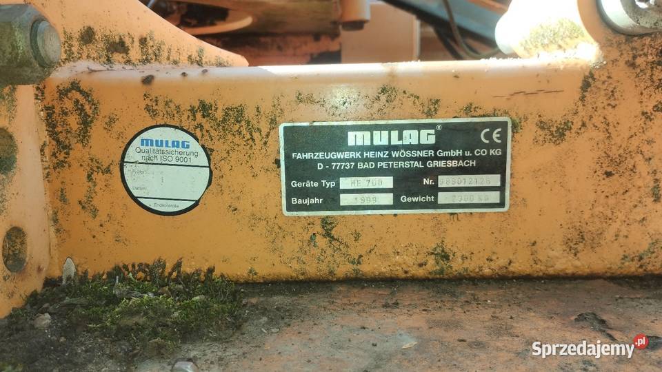Kosiarka do poboczy Unimog mulcher mulag