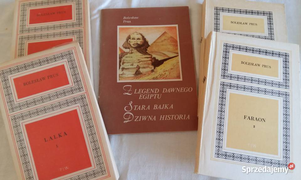 Bolesław PrusLalkaFaraonZ legend dawnego Egiptu Łódź