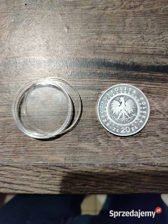 Srebrne Monety kolekcjonerskie 20 z 1996 roku Bydgoszcz sprzedam