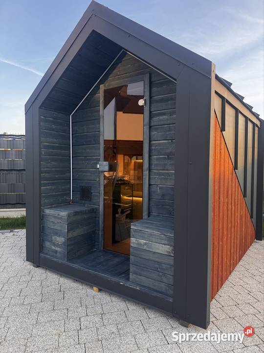 Nowoczesna sauna ogrodowa Hit małopolskie Kraków
