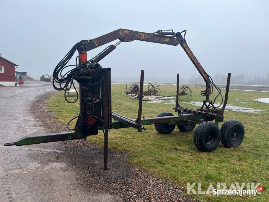 przyczepa leśna hds samozaladowacza Brodnica Dolna
