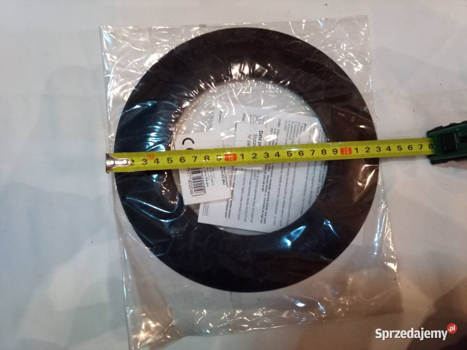 Rozeta kominkowa fi 130 czarna