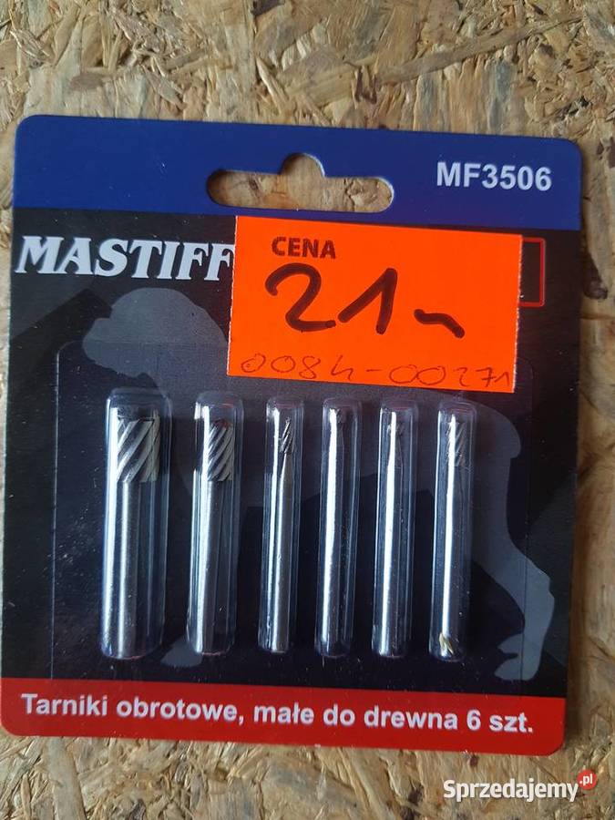 M TARNIK DO DREWNA TRZPIENIOWY FREZY GRYZAKI 6 Głogowa sprzedam