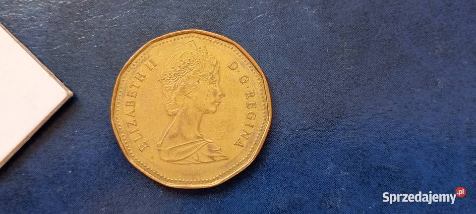 Stare monety 1 dolar 1989 Kanada Lesko