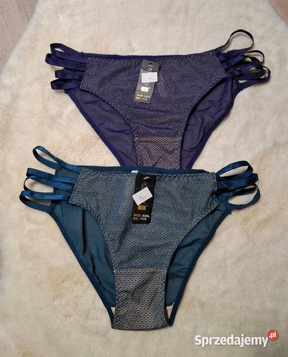 Figi siateczkowe z paskami XL 2 sztuki świętokrzyskie Kielce