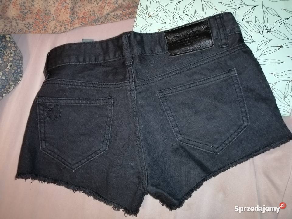 NOWE jeansowe krótkie spodenki szorty YORKER Xs wielkopolskie Leszno sprzedam