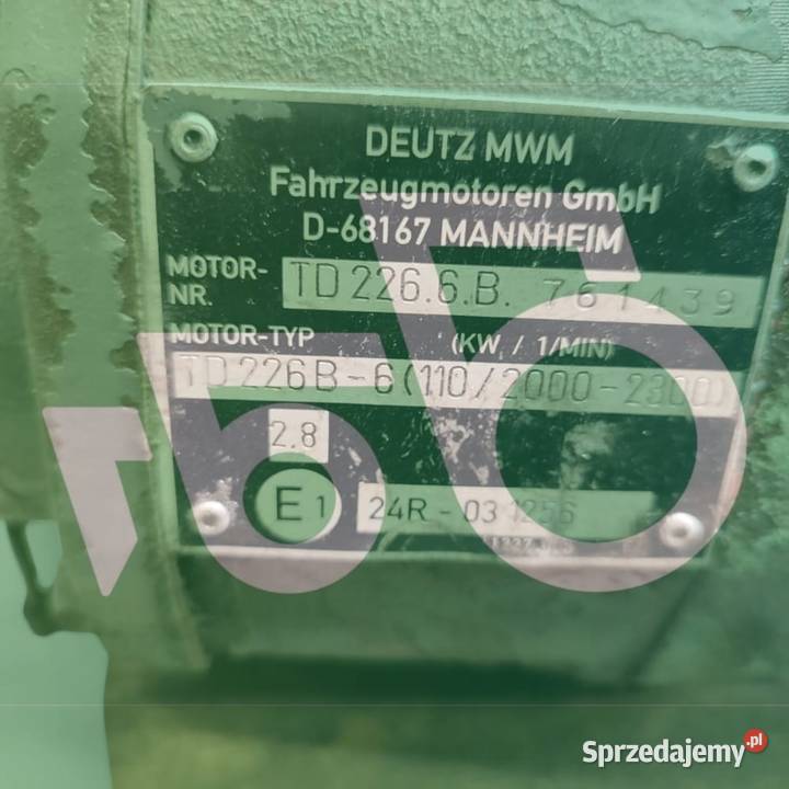 Deutz TD226B6 Wilkowo