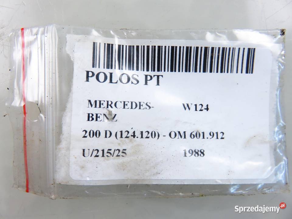 PÓŁOŚ PRAWA TYLNA MERCEDESBENZ W124 200 D osobowe