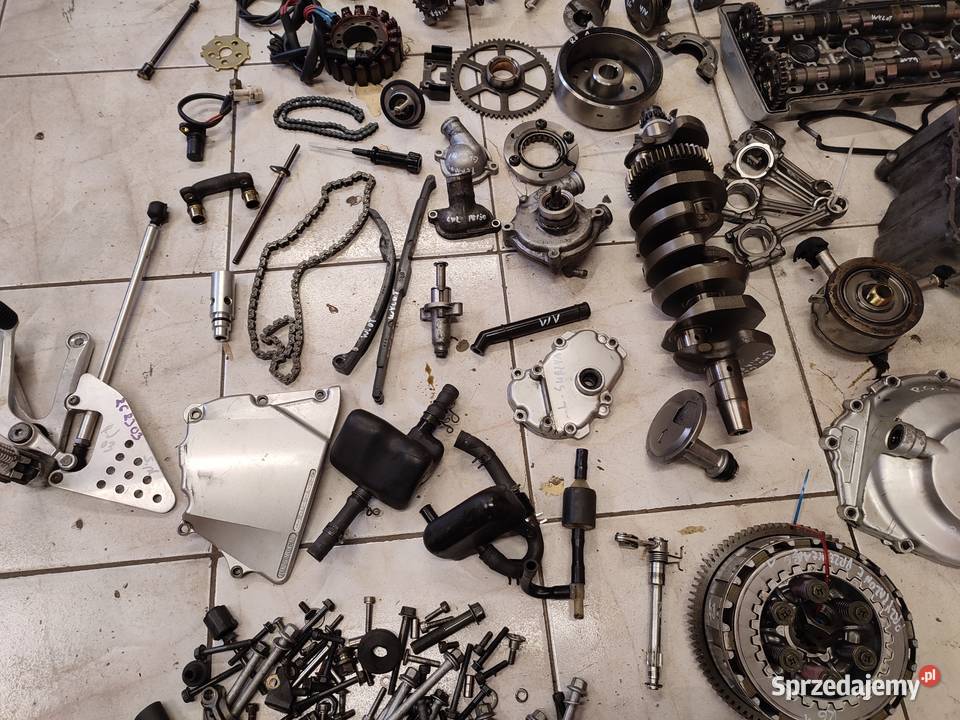 Yamaha R6 silnik RJ03 części skrzynia sprzęgło dolnośląskie Jelenia Góra