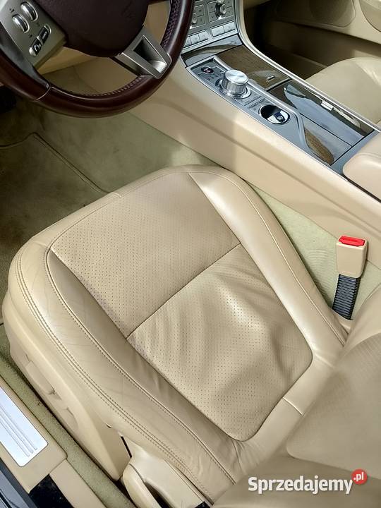 Jaguar xfs stan plus czarny wielkopolskie Rabowice