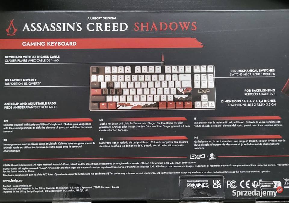 Assassins creed shadows Klawiatura Mysz śląskie Bytom