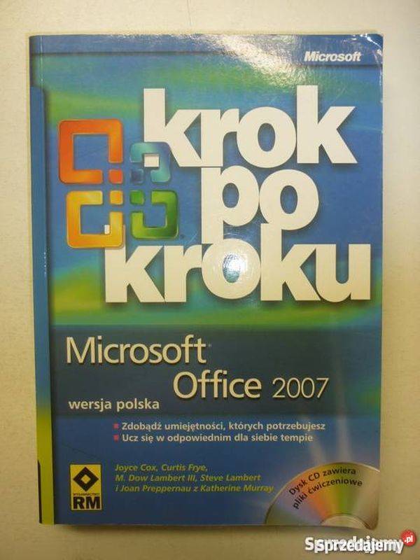 KROK KROKU MICROSOFT OFFICE 2007 śląskie Katowice