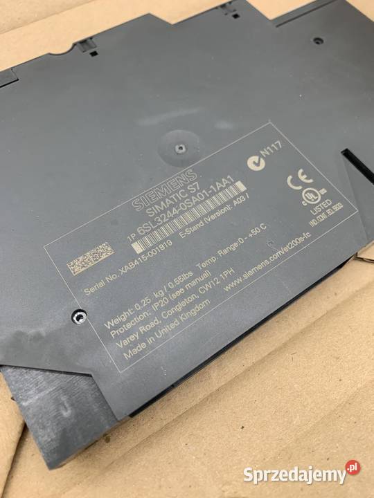 Siemens 6SL32440SA011AA1 Frequency converter mazowieckie Warszawa