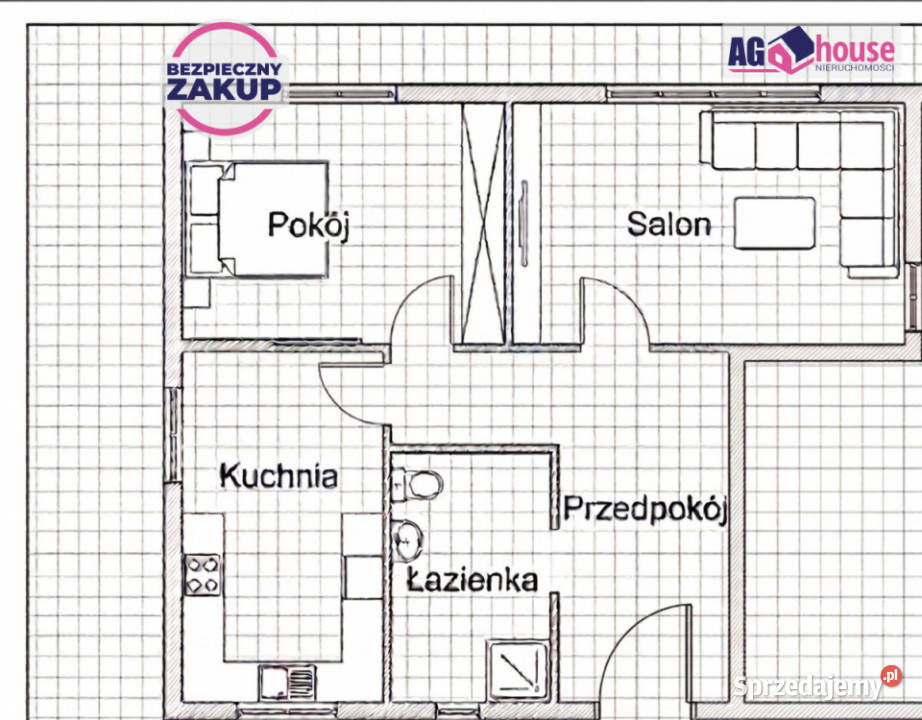 Mieszkanie Tczew 43m2 2pok wielka płyta