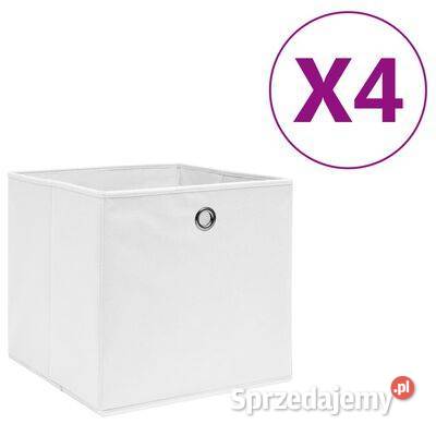 vidaXL Pudełka z włókniny 4 28x28x28 Pojemniki Warszawa